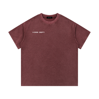 Mineral Wash Waffle Knit T-Shirt