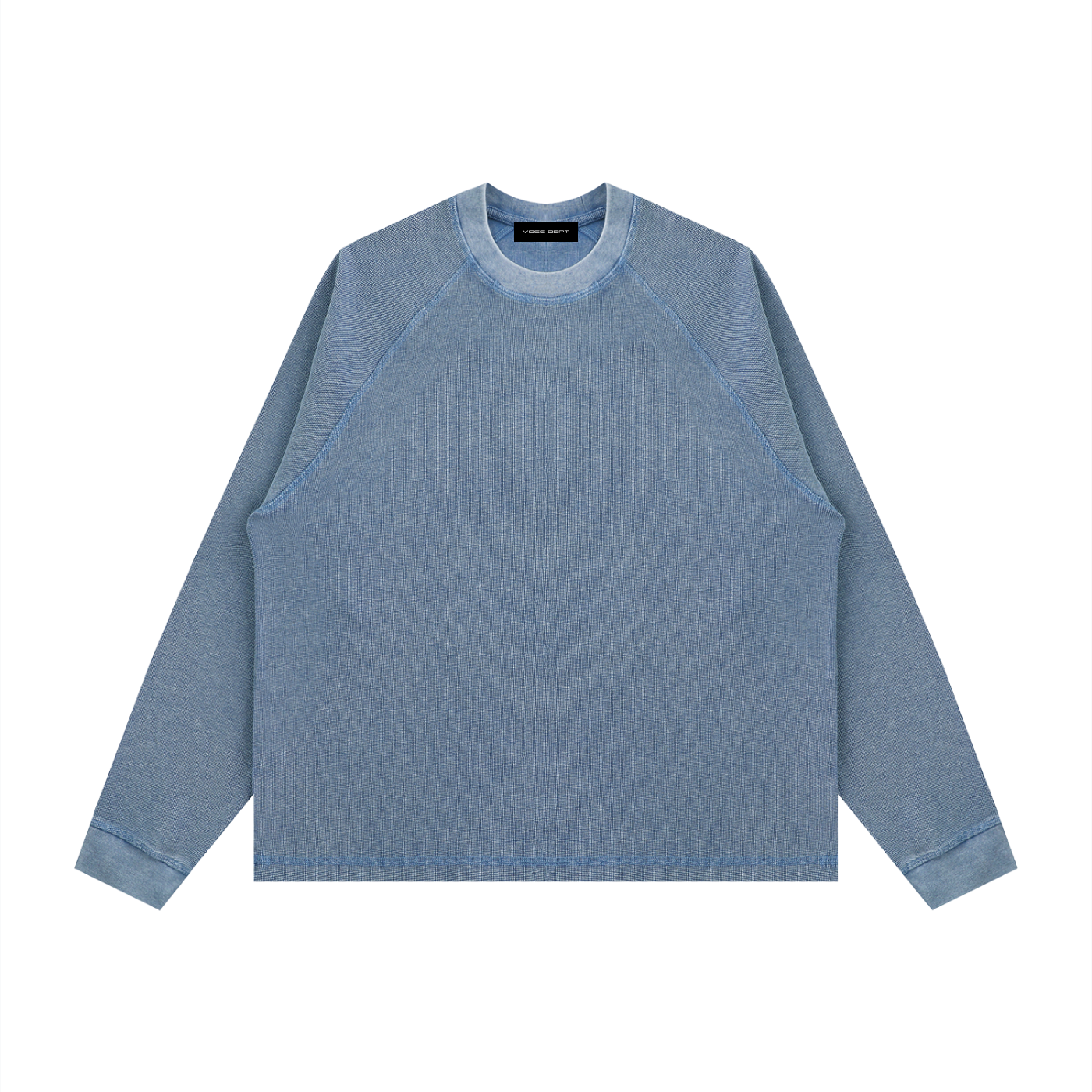 Unisex Vintage Wash Boxy  Waffle T-Shirt
