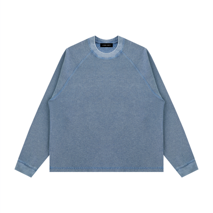 Unisex Vintage Wash Boxy  Waffle T-Shirt