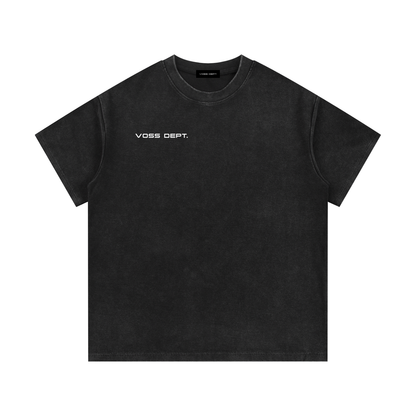 Mineral Wash Waffle Knit T-Shirt