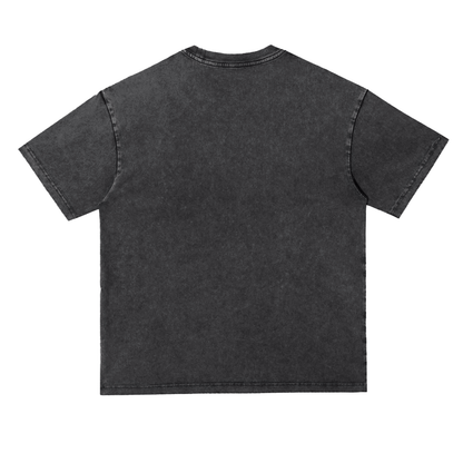 Snow Washed Heavyweight Oversize T-Shirt
