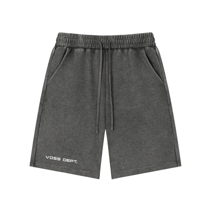 Mineral Wash Waffle Knit Shorts