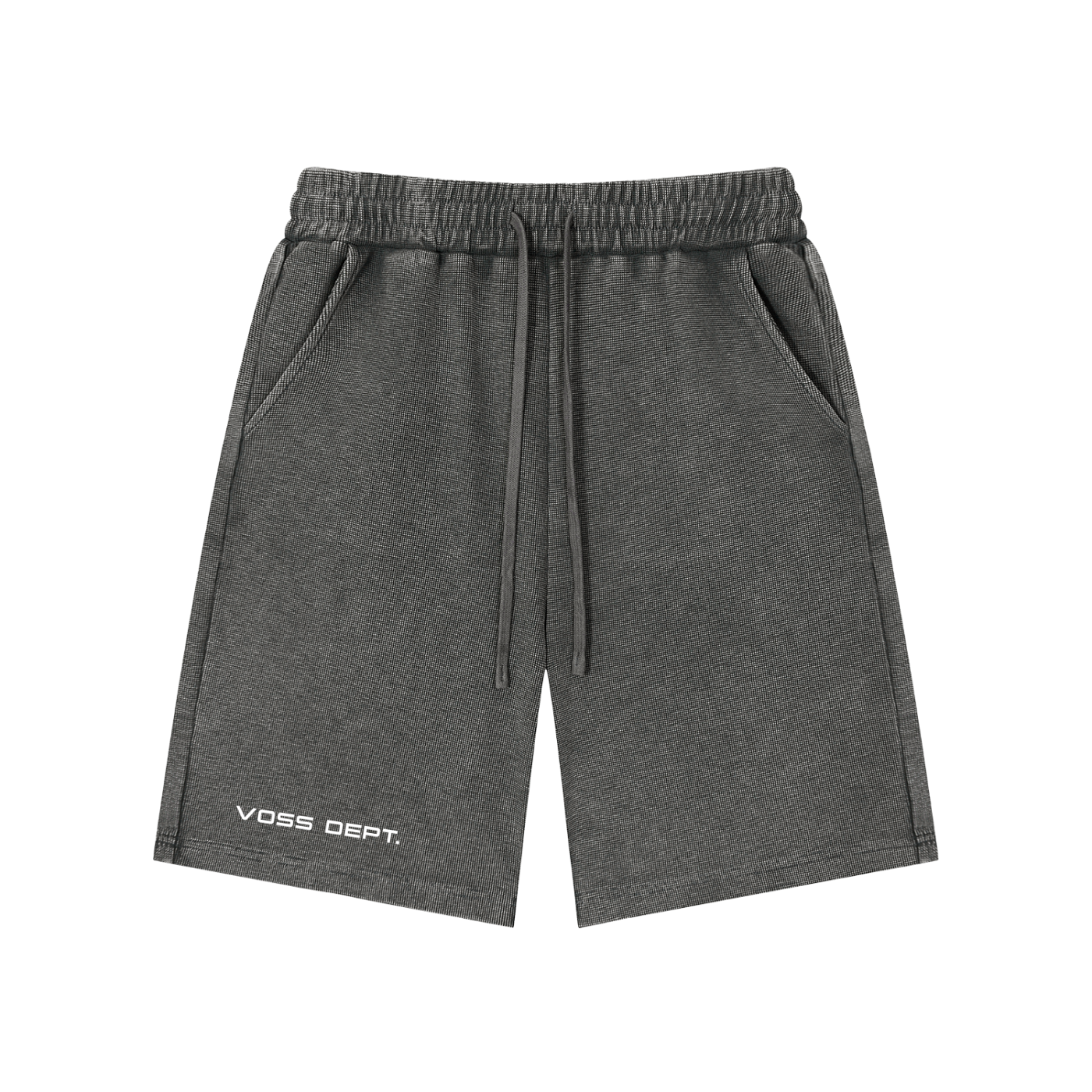 Mineral Wash Waffle Knit Shorts