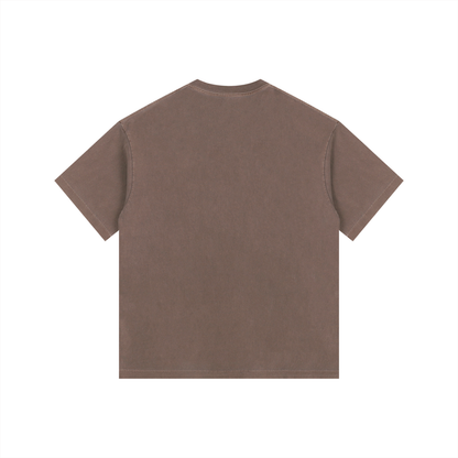Vintage Washed Oversized Cotton T-Shirt