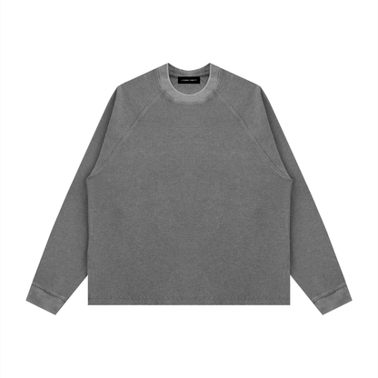 Unisex Vintage Wash Boxy  Waffle T-Shirt
