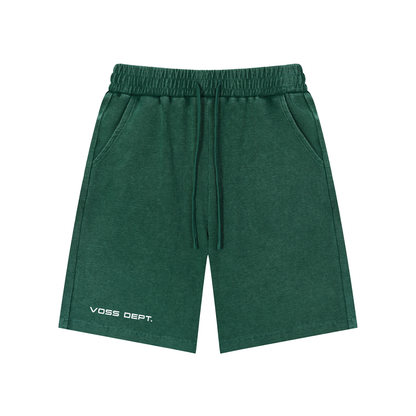 Mineral Wash Waffle Knit Shorts