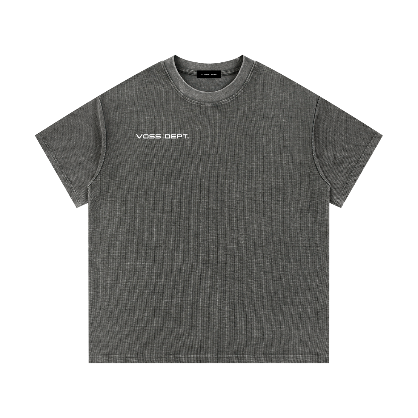 Mineral Wash Waffle Knit T-Shirt