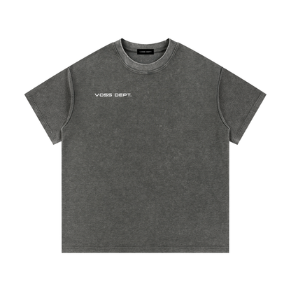 Mineral Wash Waffle Knit T-Shirt