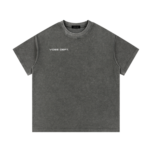 Mineral Wash Waffle Knit T-Shirt