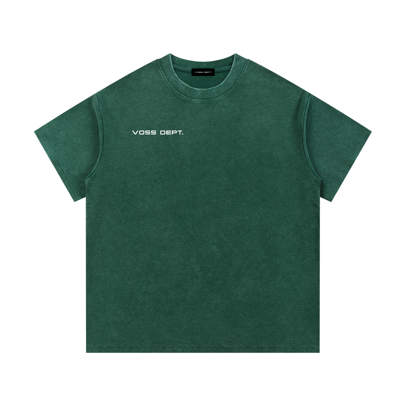 Mineral Wash Waffle Knit T-Shirt