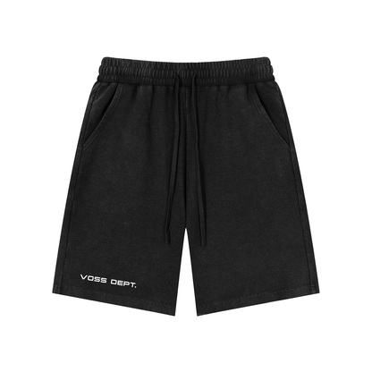 Mineral Wash Waffle Knit Shorts