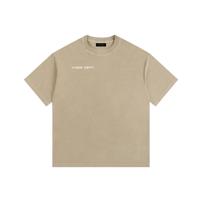 Vintage Washed Oversized Cotton T-Shirt