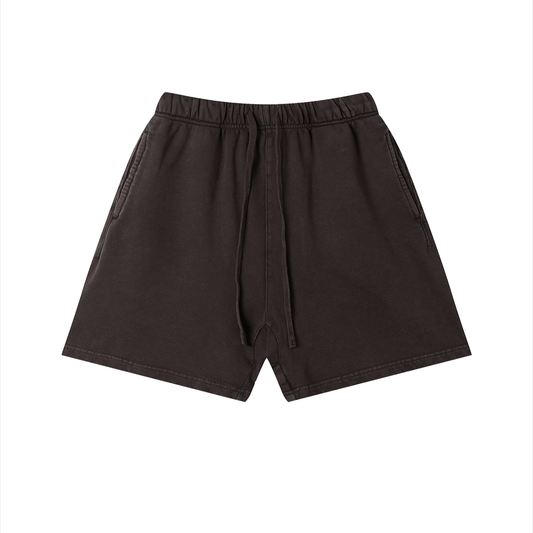 Unisex Vintage Wash Cotton Shorts