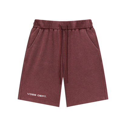 Mineral Wash Waffle Knit Shorts