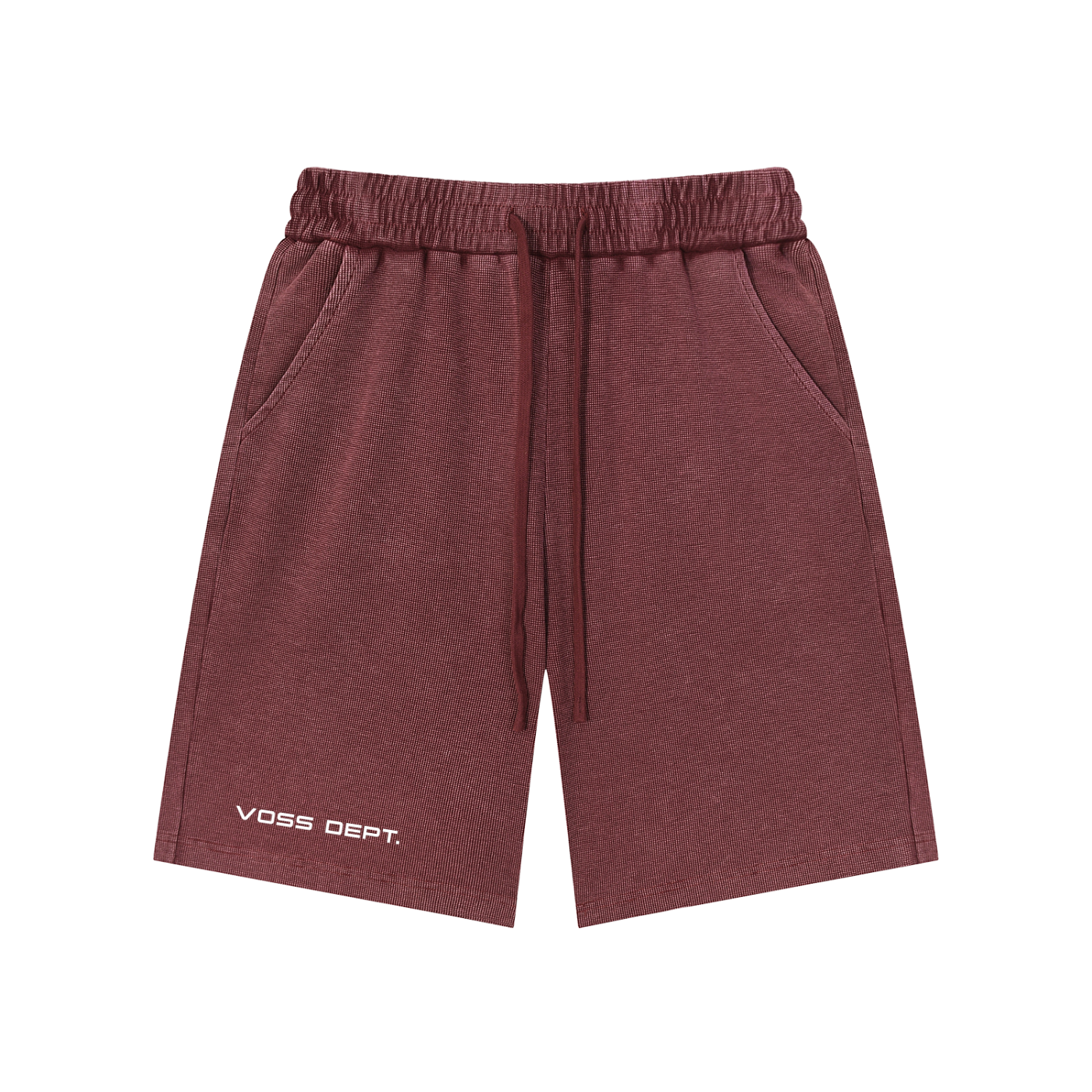 Mineral Wash Waffle Knit Shorts